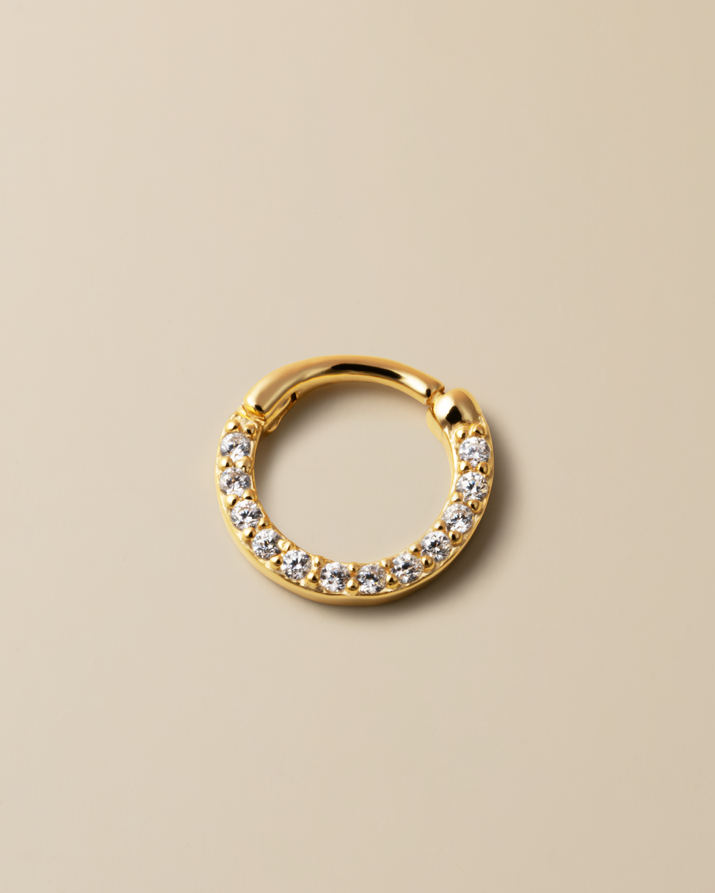Gem Piercing Hoop