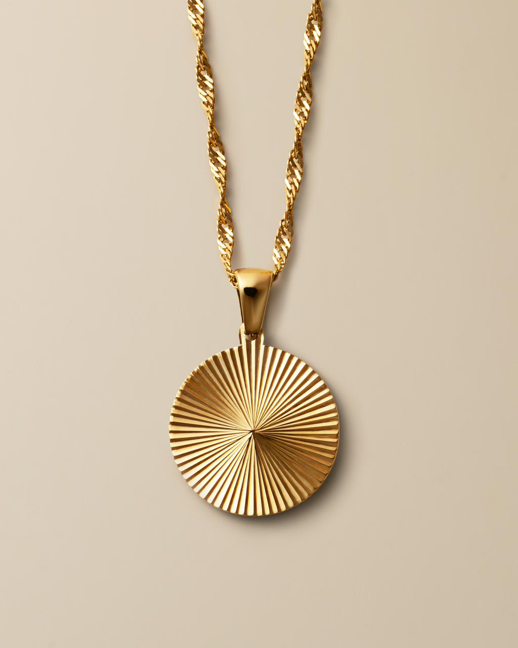 Geometric Pendant Necklace