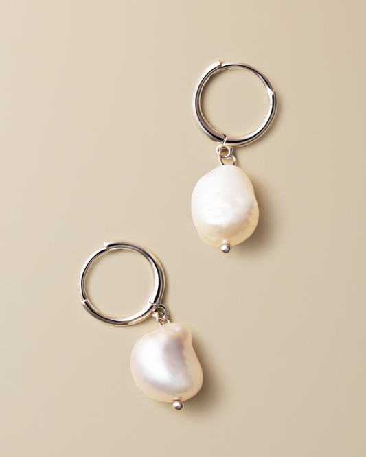 Baroque Pearl Earring